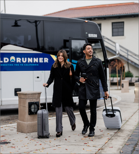 Friends in Gold Runner Bus